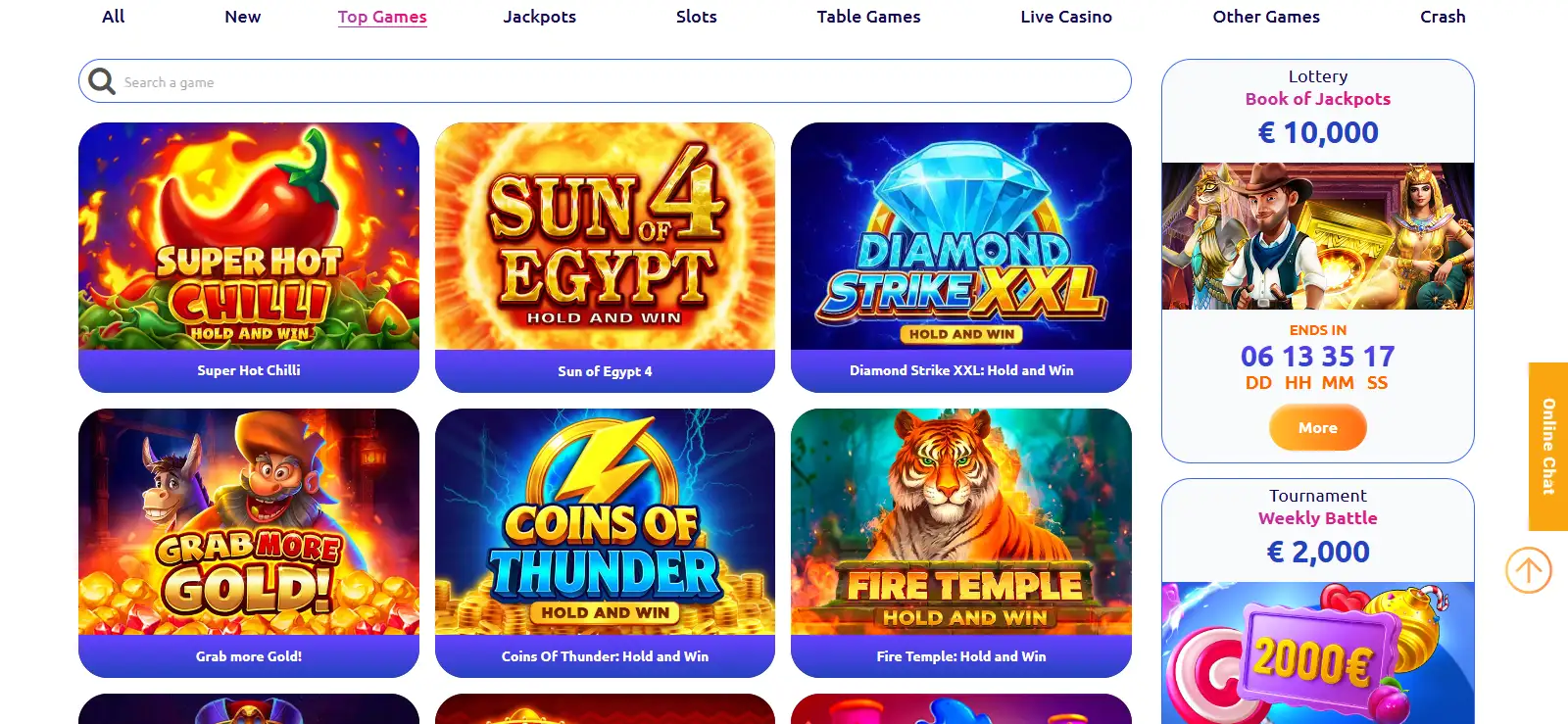 Sweety Win official homepage or accessible brand landing screen