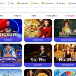 Sweety Win live casino lobby or live dealer category